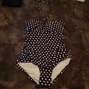 Michael Kors Size 8 bathing suite - polka dot - one piece